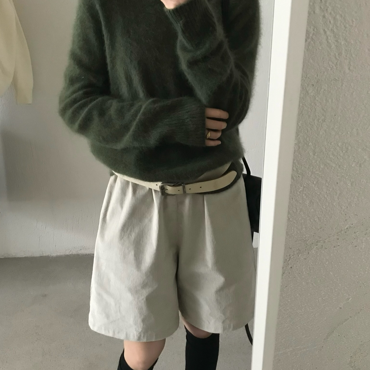 ETHOS秋上新简约百搭圆领保暖毛衣（含965羊毛）W25C097B