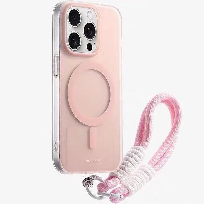 简约纯色磁吸iPhone16pro