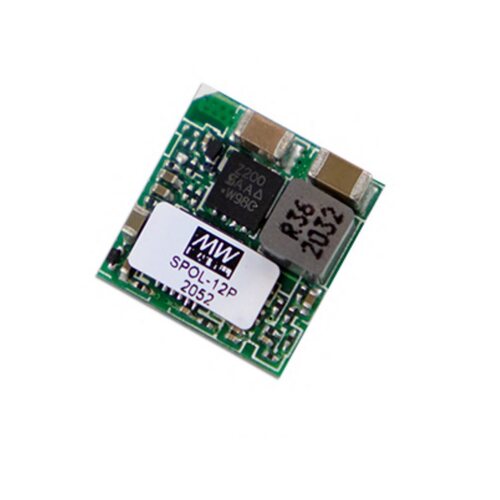 SPOL-12P/12N 明纬电源12A非隔离PoL模块DC-DC稳压器SMD封装