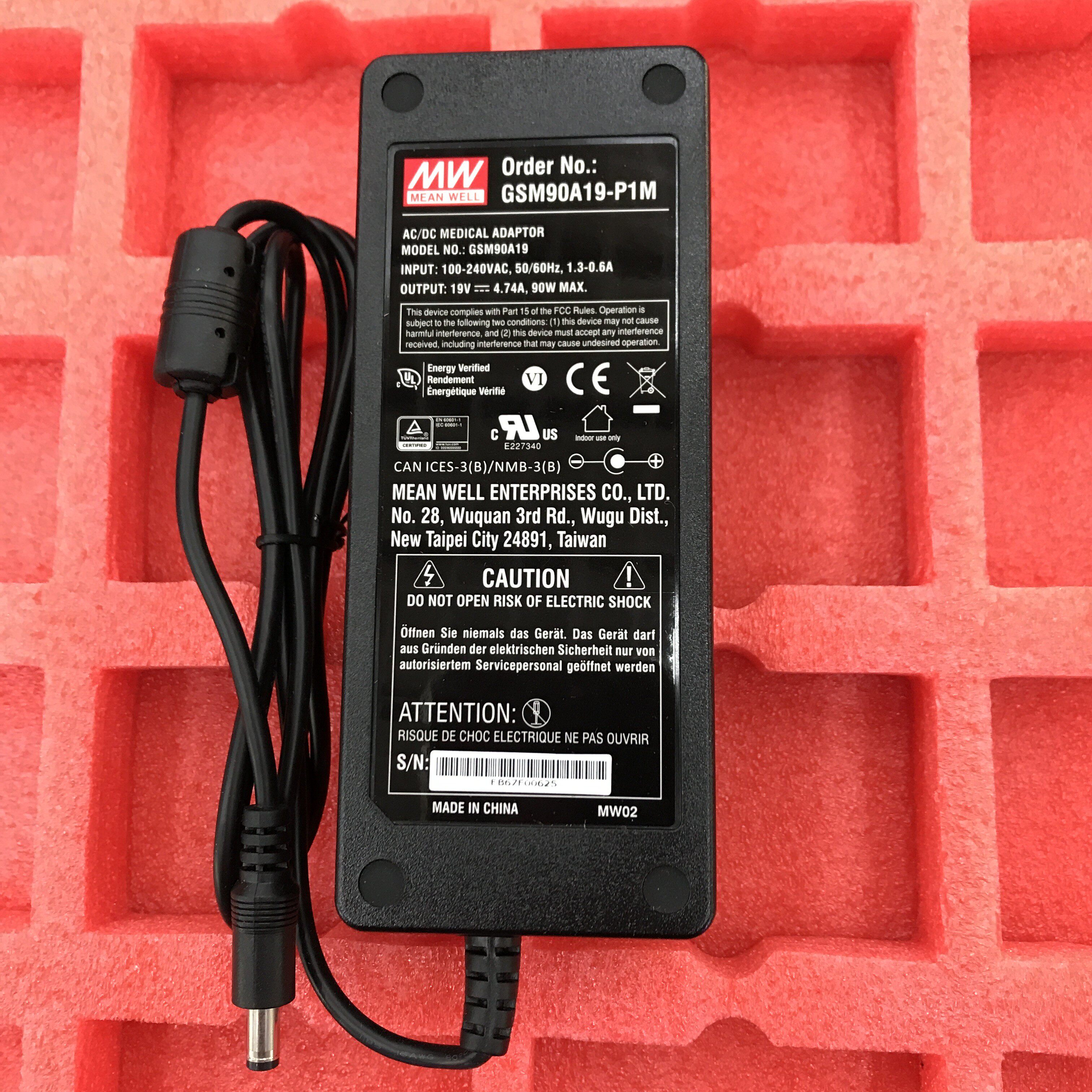 GSM90A MEAN WELL P1M 의료용 A12|A15|A19|A24|A48 전원 공급 장치 12V24V 90W