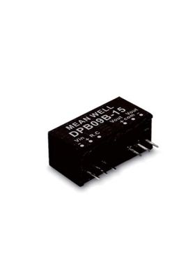 明纬电源DPB09A/09B/09C 05/12/15/24V SIP封装DC-DC稳压转换器9W