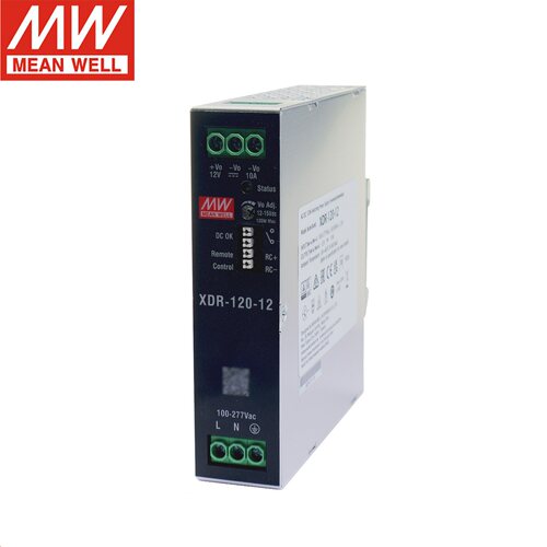台湾明纬XDR-120导轨开关电源