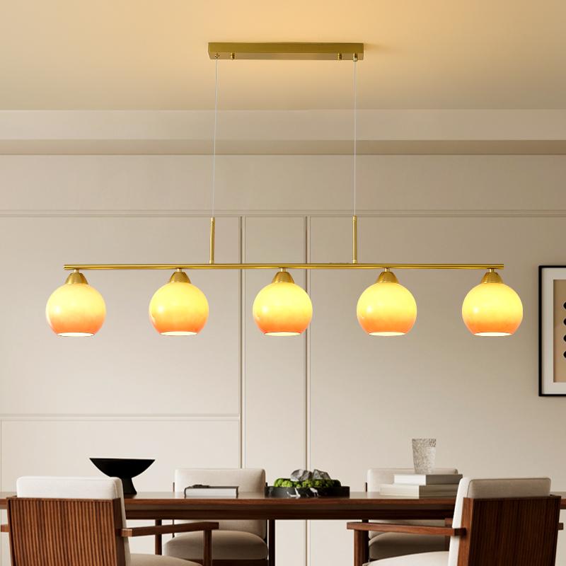 复古20平方餐厅吊灯中古风铁