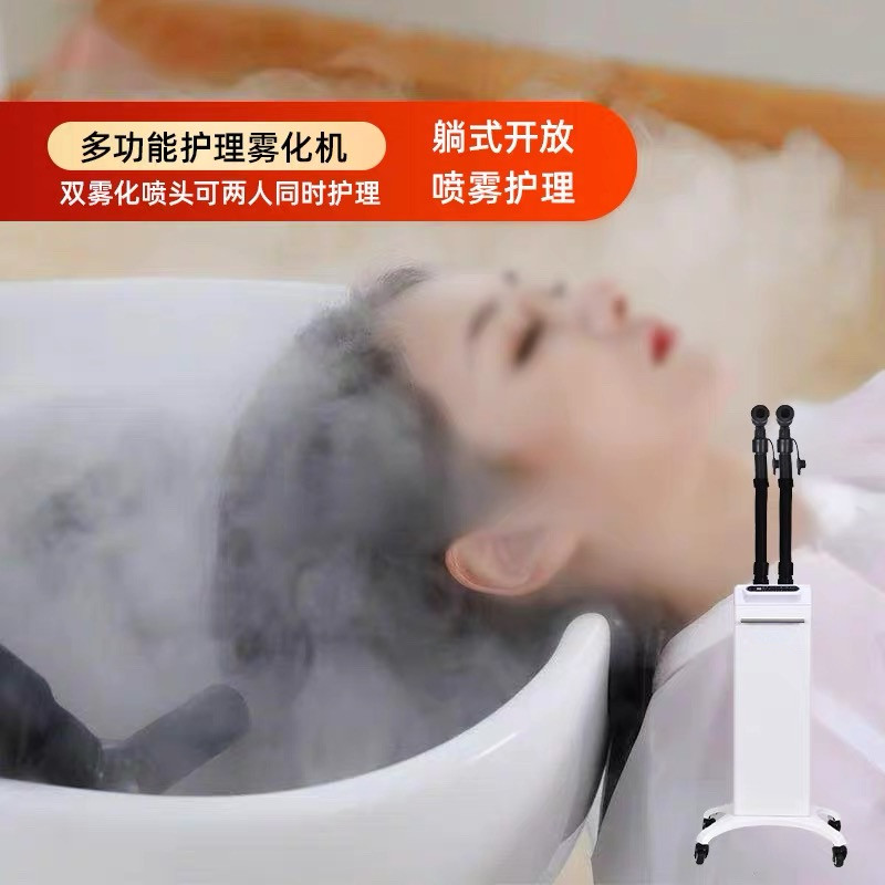 负离子纳米喷雾养发仪SPA臭氧超声波护理仪头皮护理焗油机生化仪