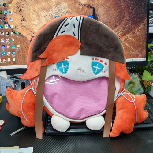 第五人格周边同人自制囚徒守夜人园丁入殓摇摇乐挂件痛包双肩包