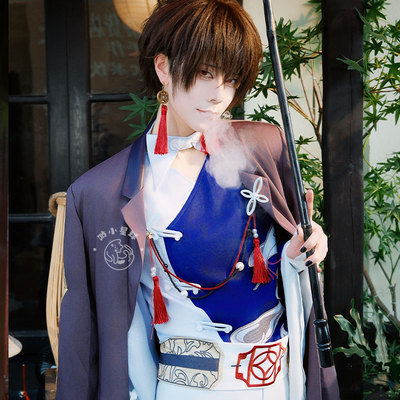渺小星球文豪野犬cos服春河35新绘中华风太宰治cosplay