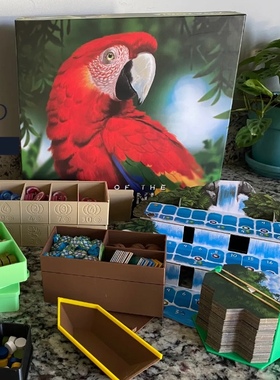 Life of the Amazonia 拯救亚马孙3d打印桌游收纳（仅收纳）