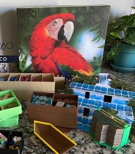 Life of the Amazonia 拯救亚马孙3d打印桌游收纳（仅收纳）