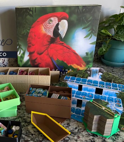 Life of the Amazonia 拯救亚马孙3d打印桌游收纳（仅收纳）