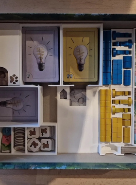 白鼠特工队Rats of Wistar 桌游收纳3D打印（仅收纳无桌游）