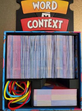 戒指里的东西Things in Rings 桌游收纳 3D打印(仅收纳无桌游)B款