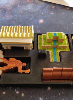 世界奇观 仅梦都扩展Mundo 桌游收纳 3D打印（仅收纳无桌游）