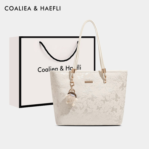 官网COALIEA&HAEFLI女式托特包