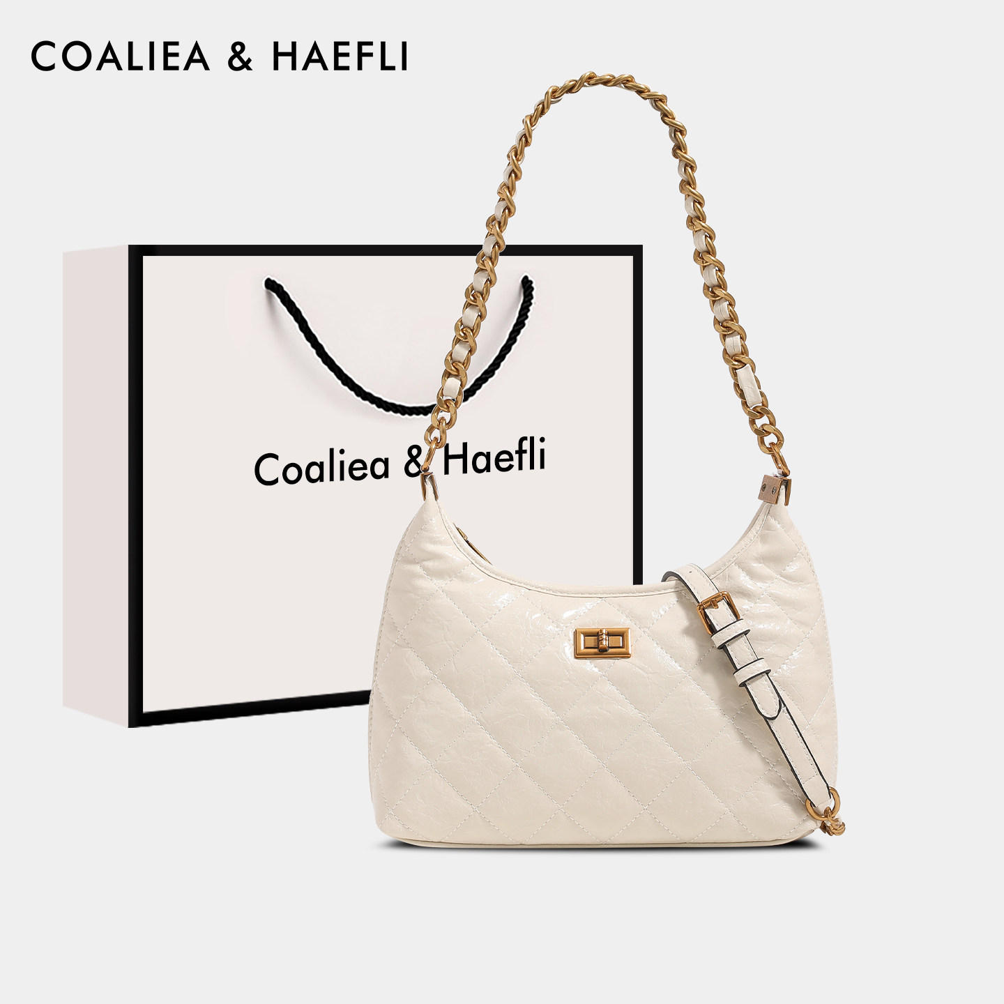 香港品牌高级感托特包包女25新款法式小香风菱格包链条单肩斜挎包,箱包皮具/热销女包/男包,托特包,淘宝优惠券,粉丝福利购,淘宝优惠卷