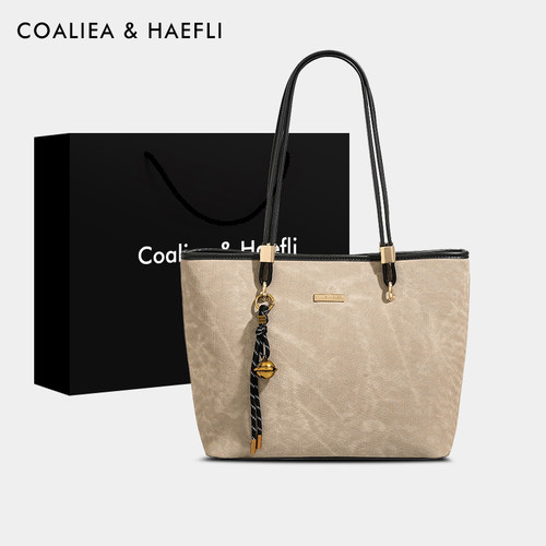 官网COALIEA&KAEFLI通勤托特包女