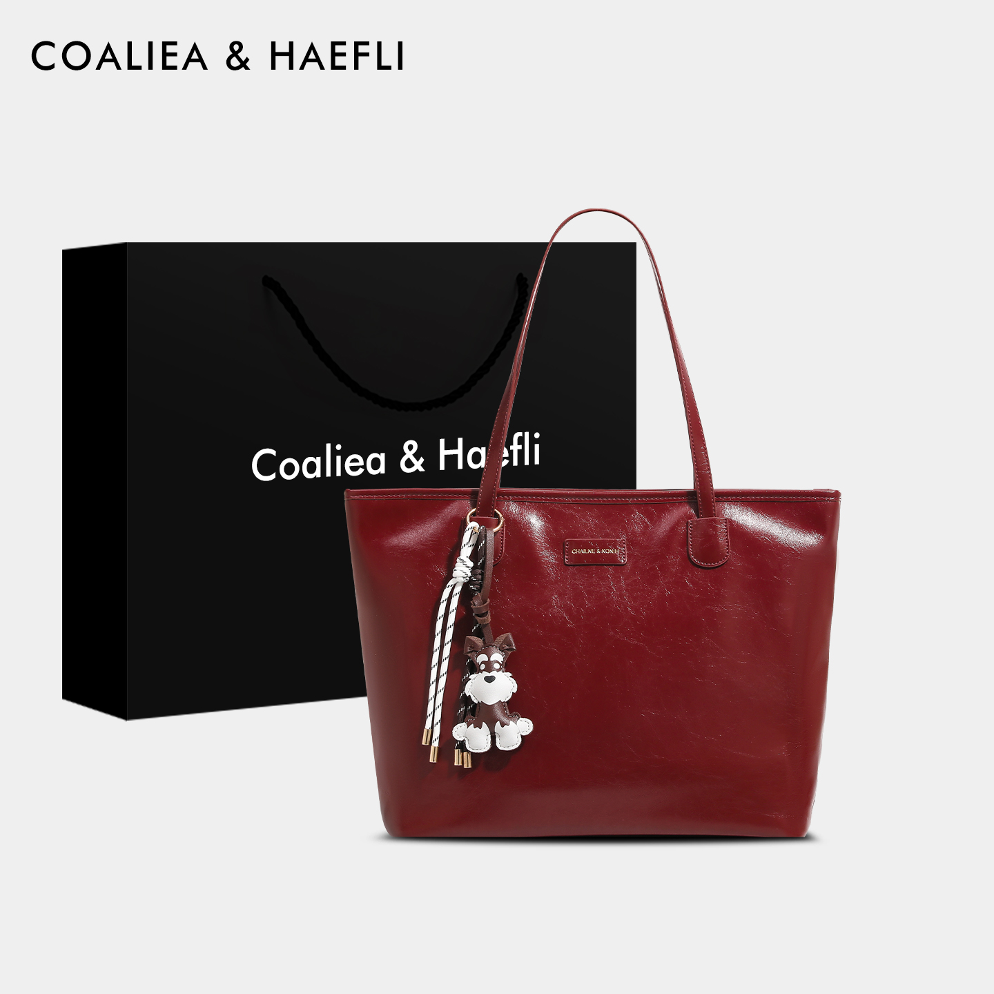 香港品牌红色新娘结婚包托特包女