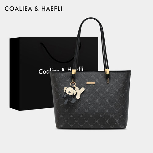 香港品牌通勤托特包大学生单肩包