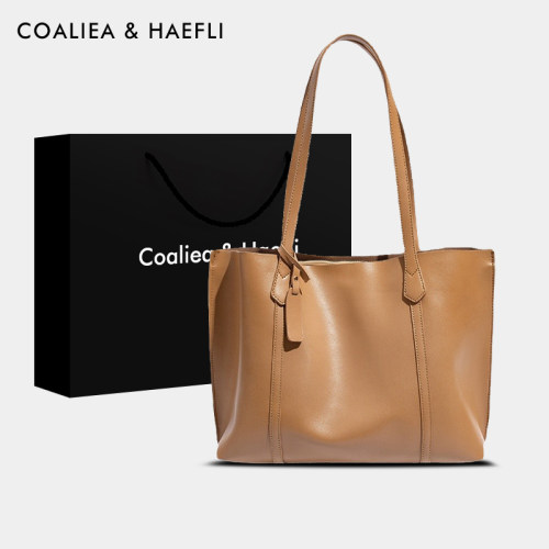 官网COALIEA&KAEFLI软皮托特包女