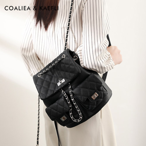 官网小C&K鱼子酱双肩包时尚背包