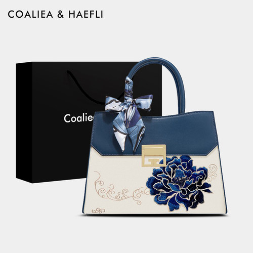 官网COALIEA&KAEFLI刺绣妈妈包女