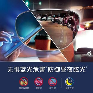 万新万新大都市驾驶型之全天候呵护驾驶型蓝光防护司机镜片
