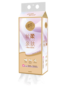 清风丝柔悬挂式抽纸丝柔4层350-500抽底部抽壁挂式纸巾擦手纸卫生
