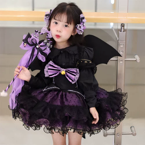 Дисней, наряд маленькой принцессы, юбка, платье, стиль Лолита, подарок на день рождения, xэллоуин