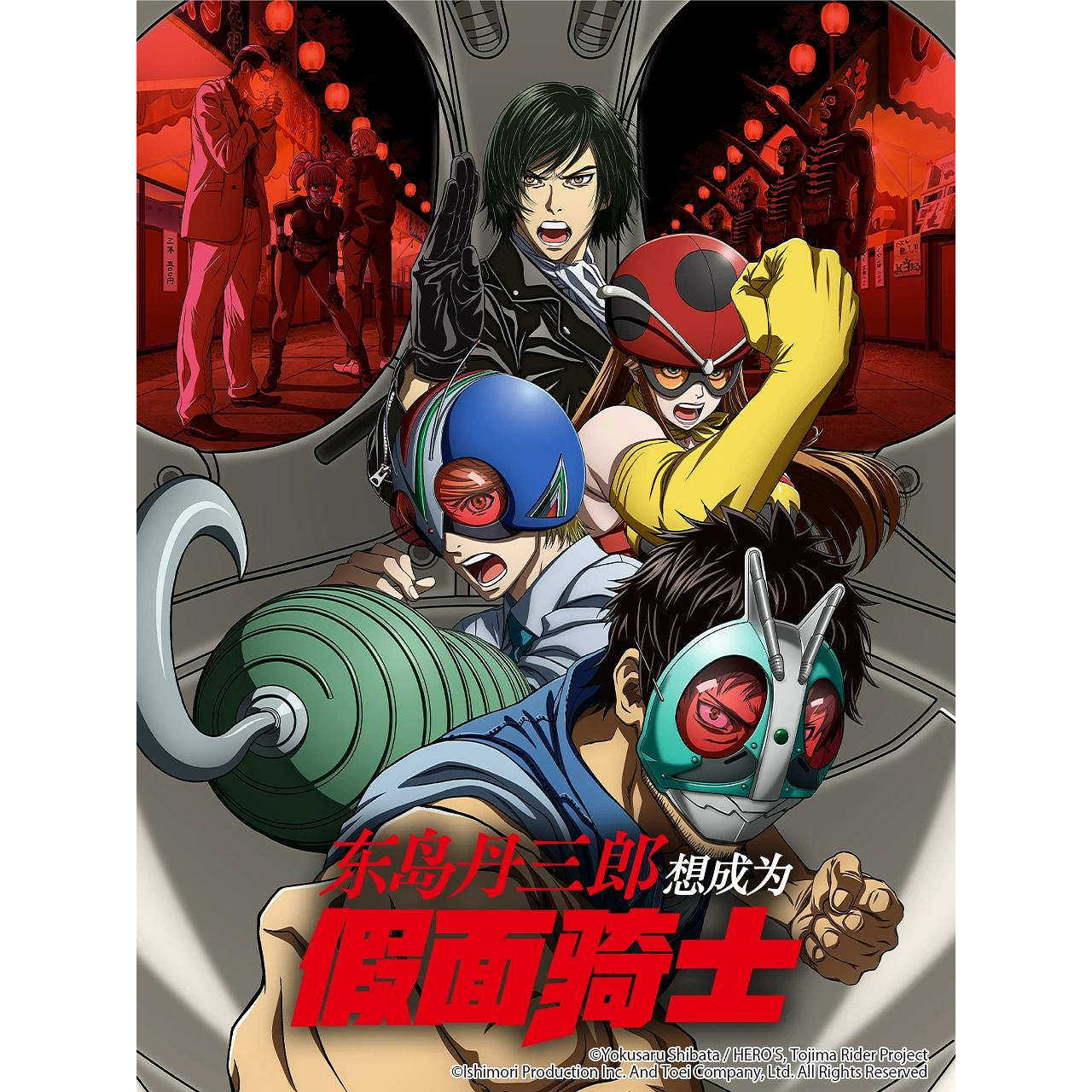 素材/设计盒装 【东岛丹三郎想成为假面骑士】 【DVD刻录光盘】