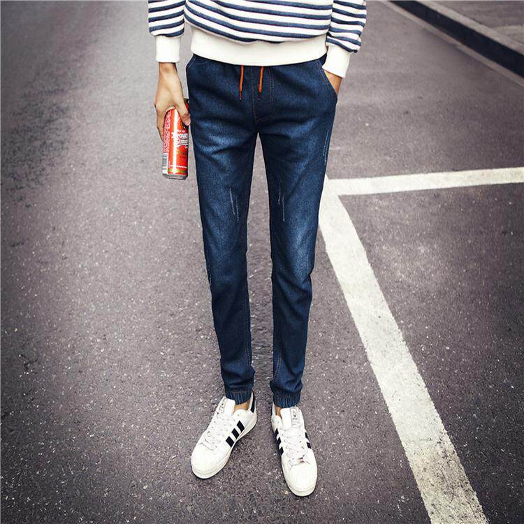 Jeans pour adolescent pieds Slim pour hiver - Ref 1469122 Image 1