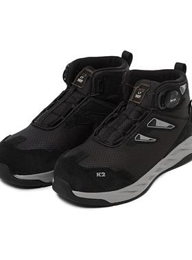 K2 LT-107 韩国直邮劳保鞋 安全鞋 工作鞋  黑色 230-290mm