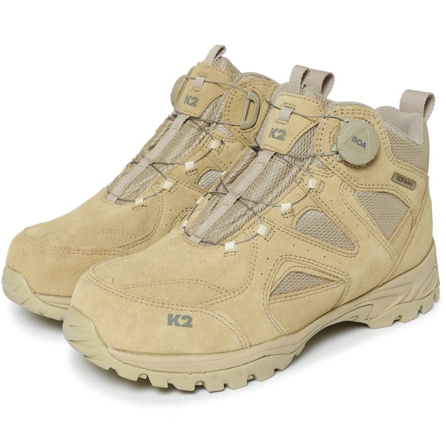 K2-67S 韩国直邮劳保鞋 K2安全鞋 工作鞋工装鞋 BEIGE 235-300mm