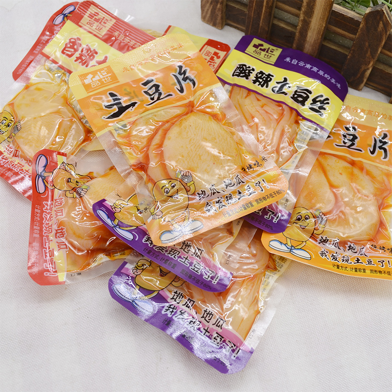 品世香辣烧烤土豆片即食零食