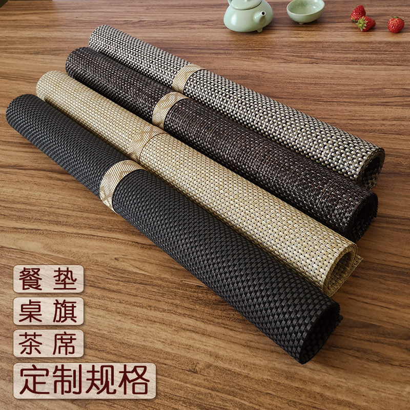 定制规格长方形餐桌垫式欧式西餐垫茶席茶几垫隔热垫主播背景垫