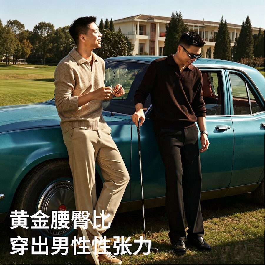 OKBRO布拉德皮特老钱秋季西裤