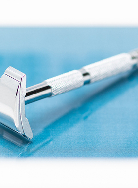 MERKUR默克 907 德国索林根手动眉毛剃刀 进口安全刮胡刀加窄眉刀