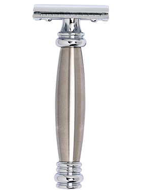 MERKUR默克 43C德国原装进口手动剃须刀不锈钢老式男士安全刮胡刀