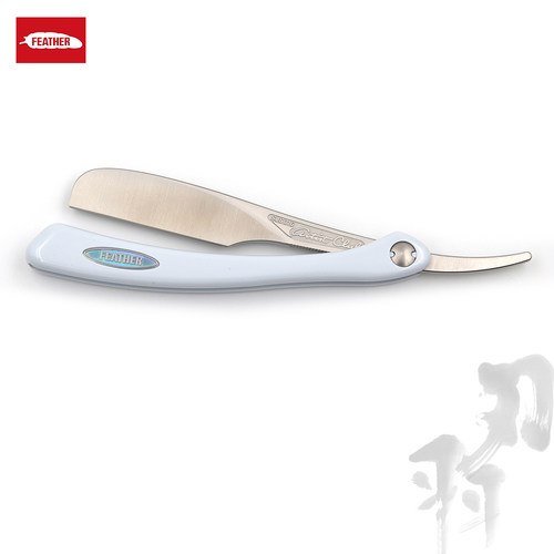 羽毛系列修面用剃须直柄折叠日本