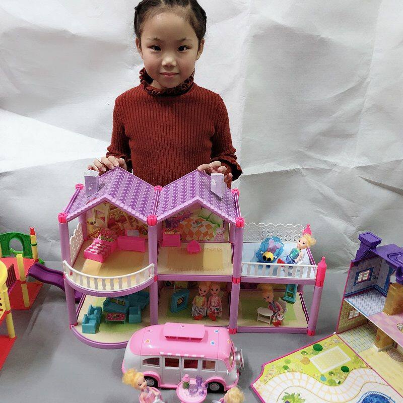 小伶城堡玩具套装过家家娃娃屋女孩生日礼物抖音儿童公主梦小别墅|ruв категории игрушка/коляска/головоломка/блоки/модель, моделирование/играть в игрушки, играть в игрушки - от Buy2taobao.com для оказания профессиональной услуги покупки агента Taobao