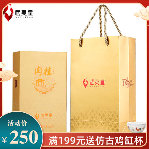 星茶联武夷星山语肉桂sy1600 武夷岩茶大红袍特级正岩肉桂96g