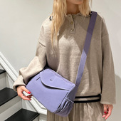 多隔层单肩方包轻便防泼水斜挎女时尚 colorful fox新款 妈妈包