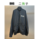 胶带印花字母长袖 26SS 尼龙风衣外套男女情侣 二狗子定制