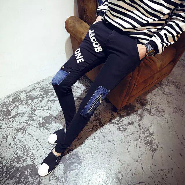 Jeans pour adolescent pieds Slim pour été - Ref 1466002 Image 1