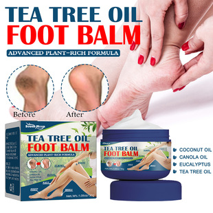 Tea Tree Oil Foot Hand Balm Rough Dry Cracked Chapped尿素霜