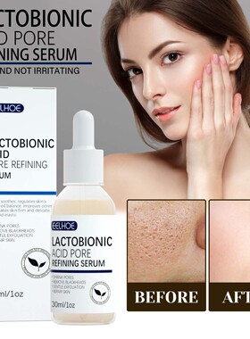 Lactobionic Acid Shrink Pores Facial Serum Firm Moisturizing