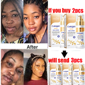 Whitening骨胶原乳液保湿 Collagen Face Cream Bleaching lotion