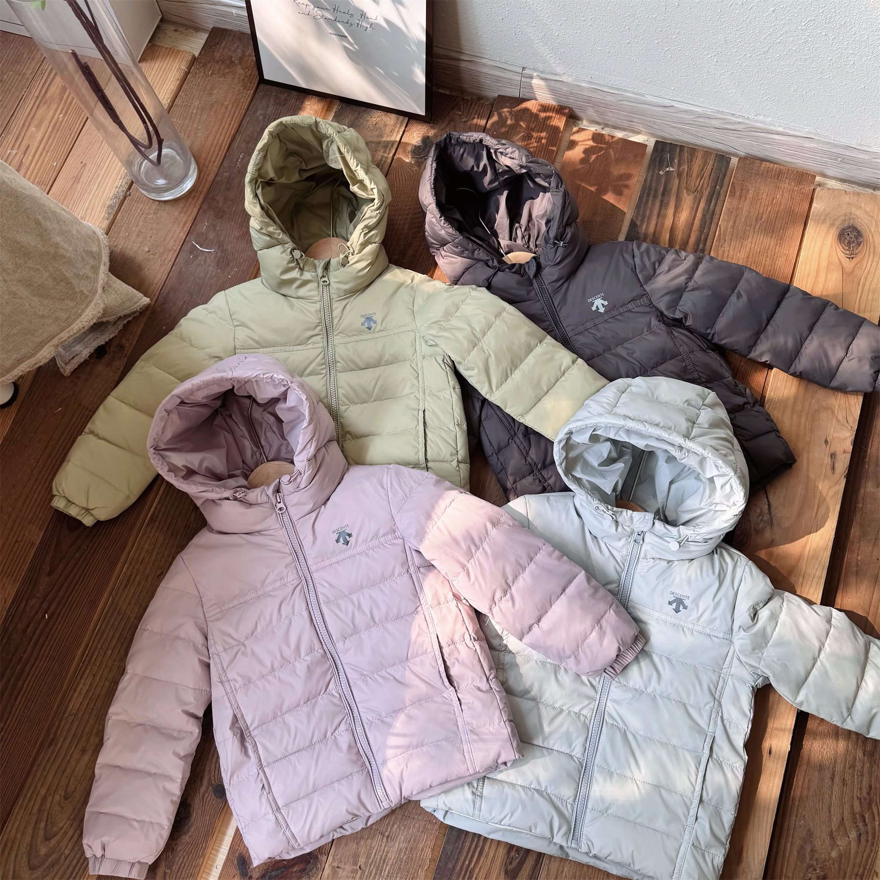 韩版儿童洋气连帽羽绒服2025冬装女童时尚国标白鸭绒外套宽松夹克