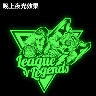 热转印烫画个性夜光绿印花logo超人图标胶印布贴A级高弹耐水洗