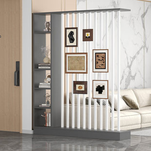落地屏风隔断玄关柜客厅新款家用中式创意入户正对门装饰屏风柜子