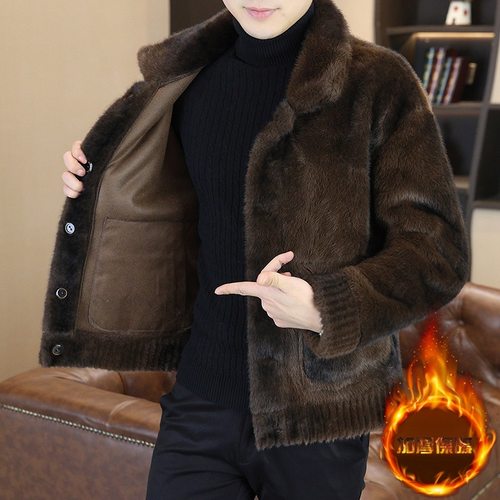 2025新款男士双面穿毛呢大衣