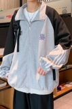 春款休闲潮流情侣潮夹克立领上衣外套XZ201-2JK669/P80/控价108，男装夹克，星座201-2